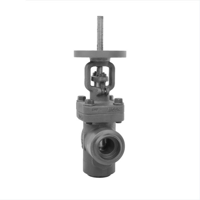 Forged Steel Angle Globe Valve BW End