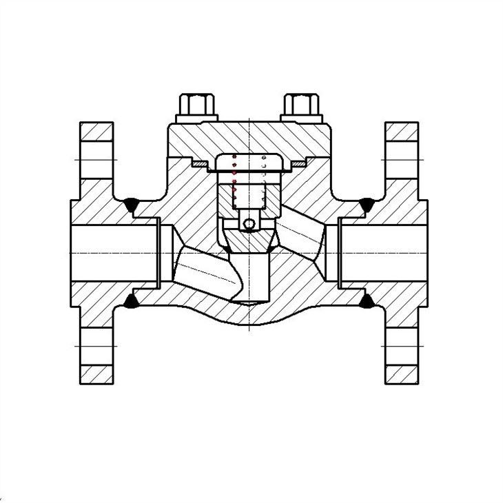 Forged Swing Check Valve Welded Flange