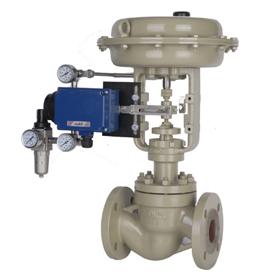 Pneumatic Diaphragm Single-Seat Globe Control Valve