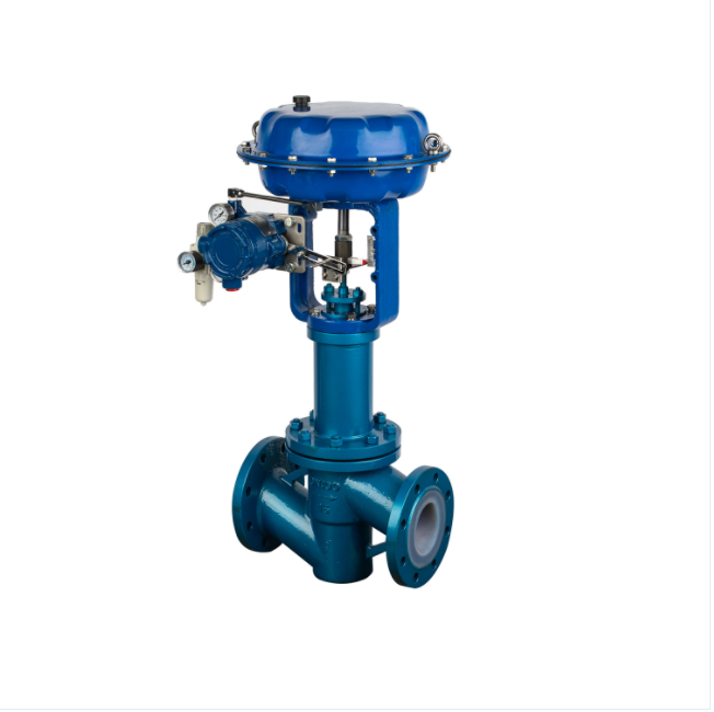 Straight-Through Pneumatic Control Valve