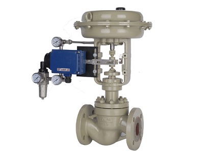 What are the pneumatic diaphragm single-seat control valves, and how are the control valves classified?