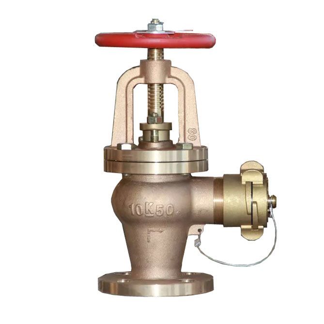 Bronze Angle Hose Valve (fire hydrant)