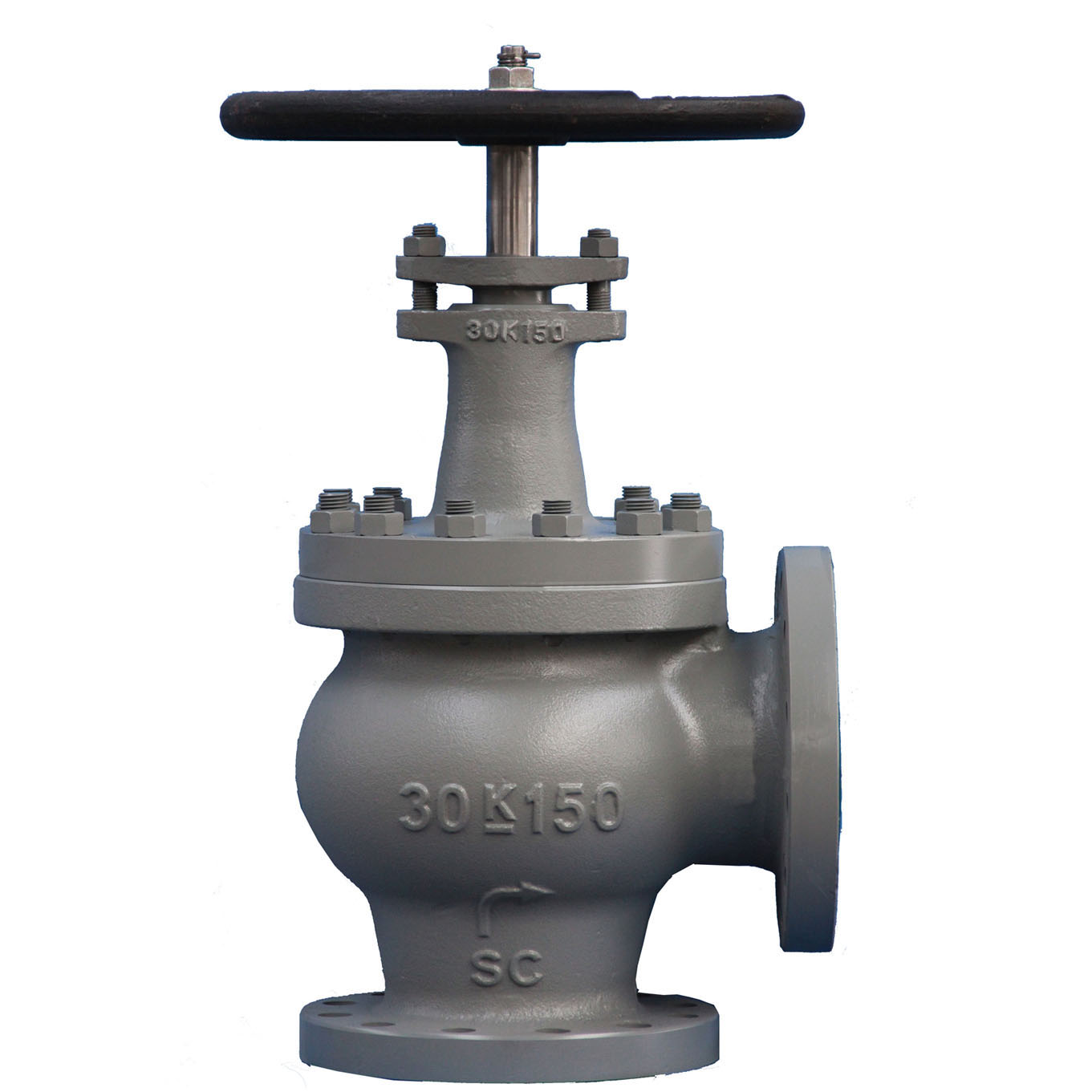 Cast Steel Angle Air Valve JIS F7475 30K