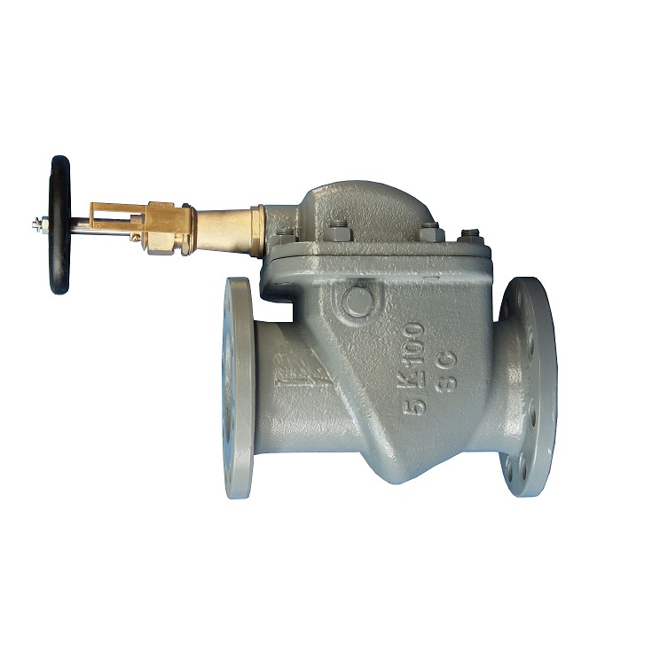 Cast Steel Storm Valve Straight Type JIS F3060