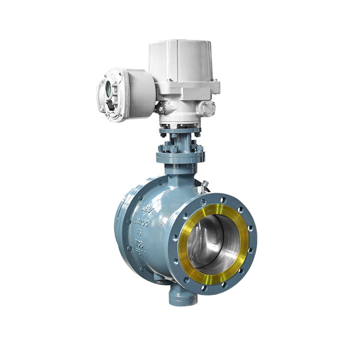 Electric Actuated Trunnion Mounted Full Bore Ball Valve