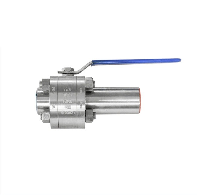 Forged Steel Ball Valve with Nipple One End