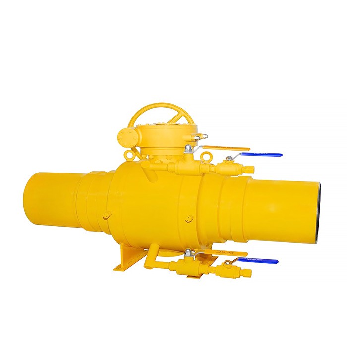 Fully Welded Manual Ball Valve With Level Operation