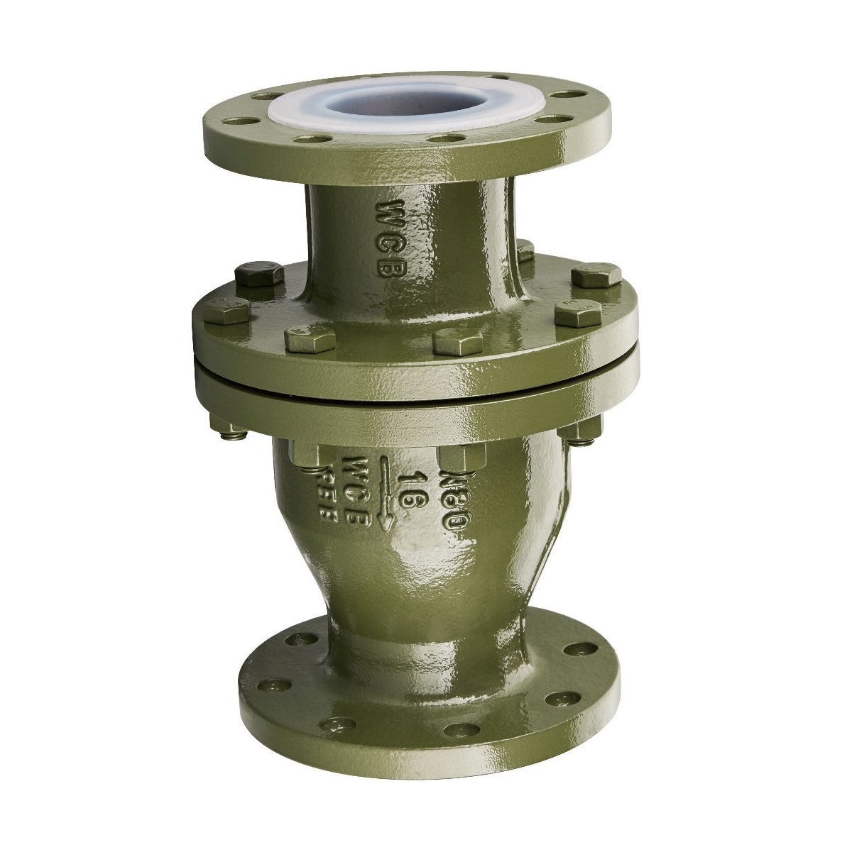 Fully lined swing check valves