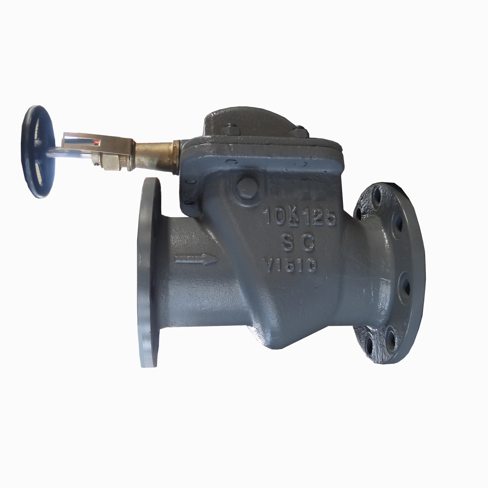 JIS Cast Steel Storm Valve Straight Type 10K