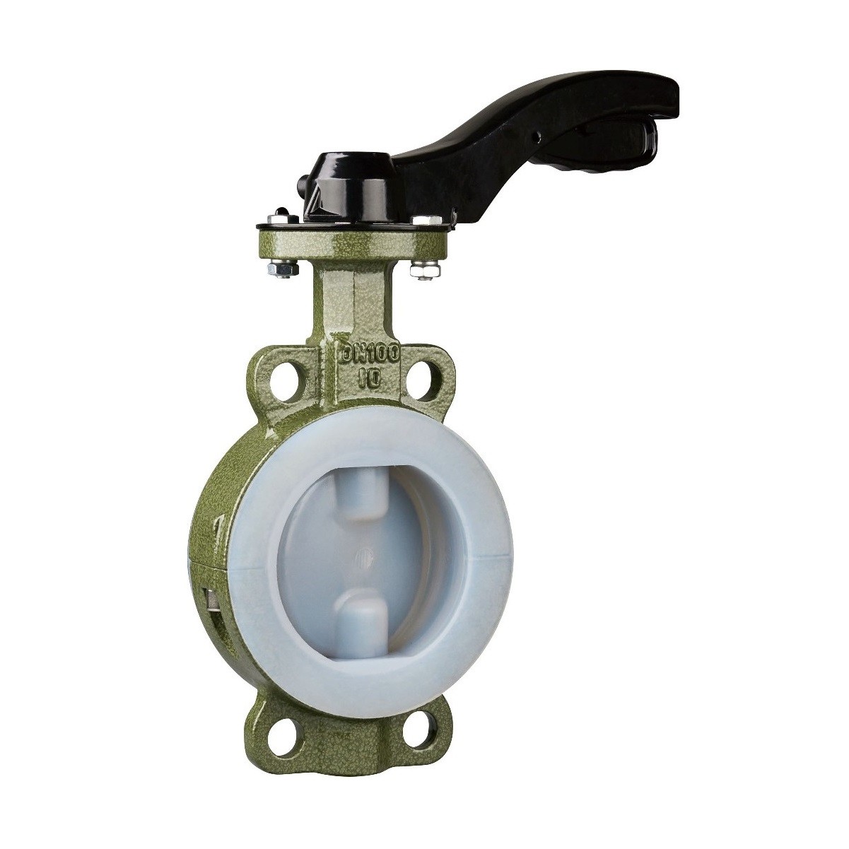 Manual Fully Lined Wafer Butterfly Valve