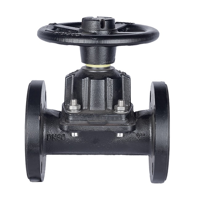 Manual Straight-Through Diaphragm Valve