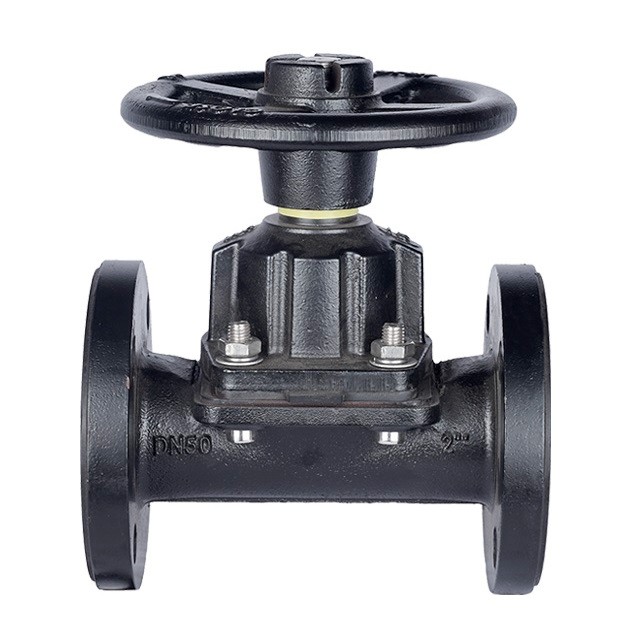 Manual Straight-Through Diaphragm Valve