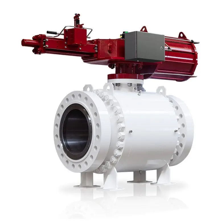 Pneumatic Trunnion Mounted Ball Valves