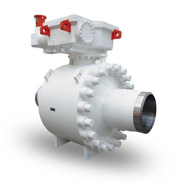 Subsea Side Entry Ball Valve Trunnion Mounted