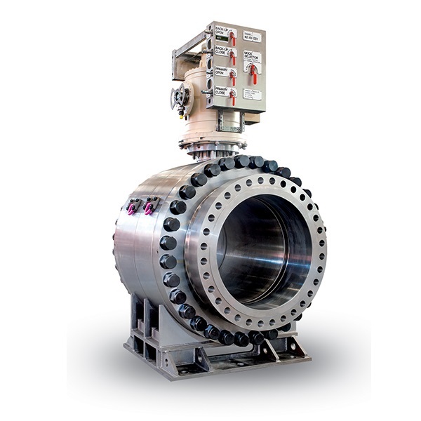 Trunnion Mounted Side Entry Subsea Shallow Water Ball Valve